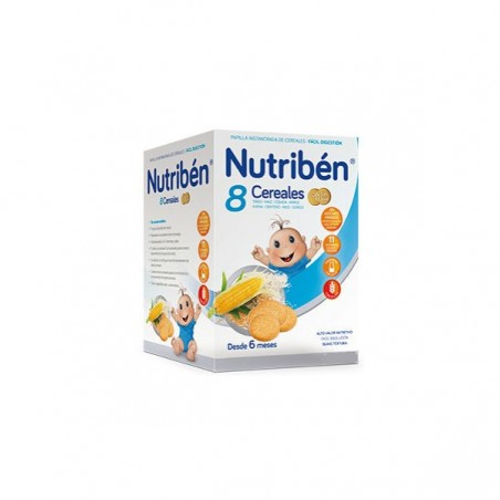 Comprar NUTRIBÉN 8 CEREALES GALLETAS MARÍA 600 G