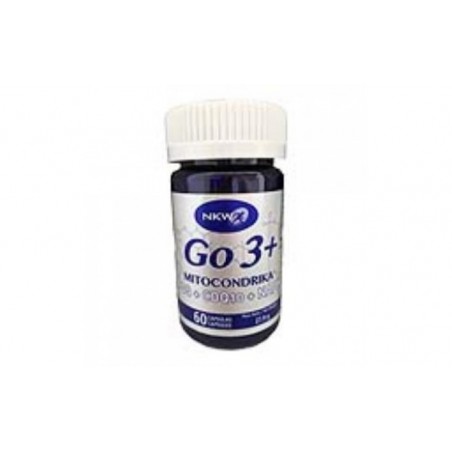 Comprar GO3 mitocondrika 60cap. al mejor precio en Farmacia4Estaciones, tu farmacia online Comprar GO3 mitocondrika 60cap.