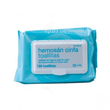 Comprar HEMOSAN CINFA TOALLITAS