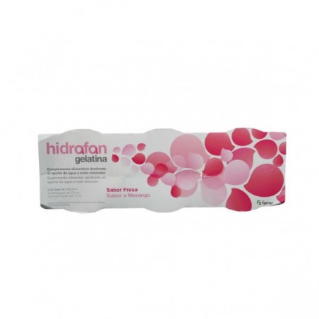 Comprar HIDRAFAN GELATINA FRESA 125 ML 3 UDS