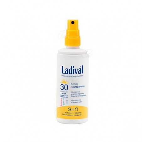 Comprar LADIVAL FOTOPROTECTOR FPS 30 ALTA TRANSPARENTE SPRAY 150 ML