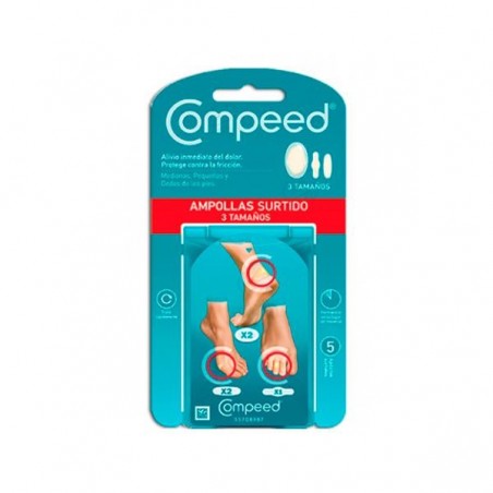 Comprar COMPEED AMPOLLAS SURTIDO 5 UDS