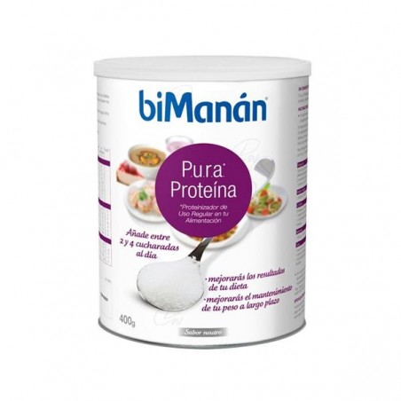 Comprar BIMANAN P.U.R.A. PROTEINA SABOR NEUTRO 400 G