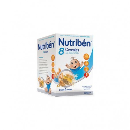 Comprar NUTRIBEN 8 CEREALES 600 G