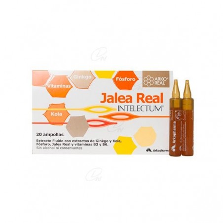 Comprar JALEA REAL INTELECTUM CON FOSFORO AMPOLLAS BEBI