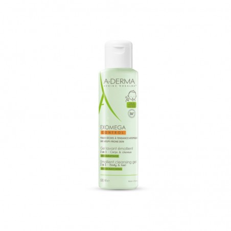 Comprar A-DERMA EXOMEGA CONTROL GEL LIMPIADOR EMOLIENTE 2 EN 1 500 ML