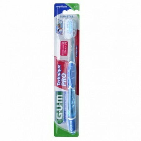 Comprar CEPILLO DENTAL ADULTO GUM 528 TECHNIQUE PRO COMPACTO MEDIO