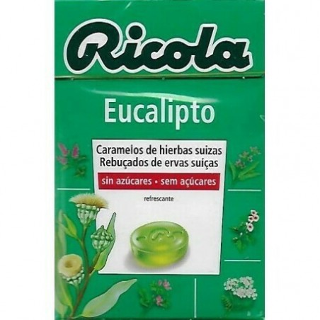 Comprar RICOLA CARAMELOS S/A EUCALIPTUS 50 G