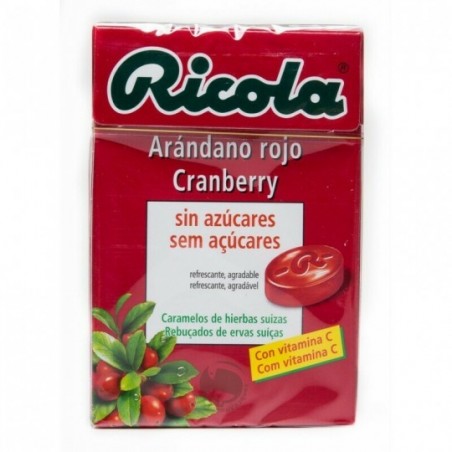 Comprar RICOLA CARAMELOS S/A ARANDANO ROJO