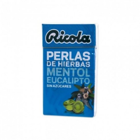 Comprar RICOLA PERLAS SIN AZUCAR EUCALIPTUS 25 G