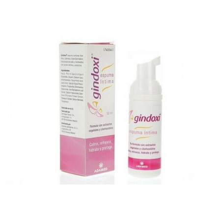 Comprar GINDOXI ESPUMA HIGIENE INTIMA 50 ML