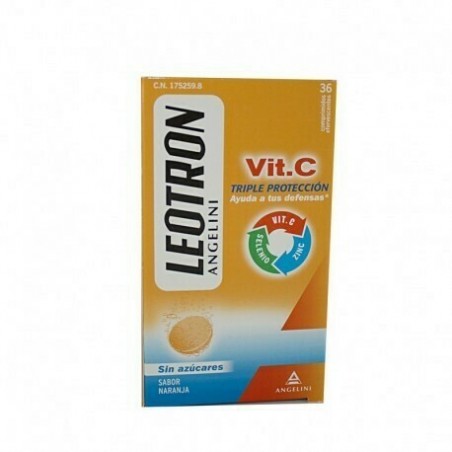 Comprar LEOTRON VITAMINA C ANGELINI 36 COMPRIMIDOS EFERVESCENTES