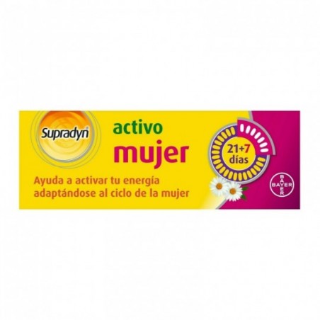 Comprar BAYER SUPRADYN ACTIVO MUJER 21 7 COMPRIMIDOS