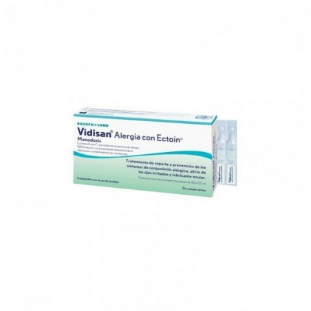 Comprar VIDISAN ALERGIA CON ECTOIN COLIRIO MONODOSIS 20