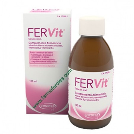 Comprar FERVIT SOLUCION 120 ML