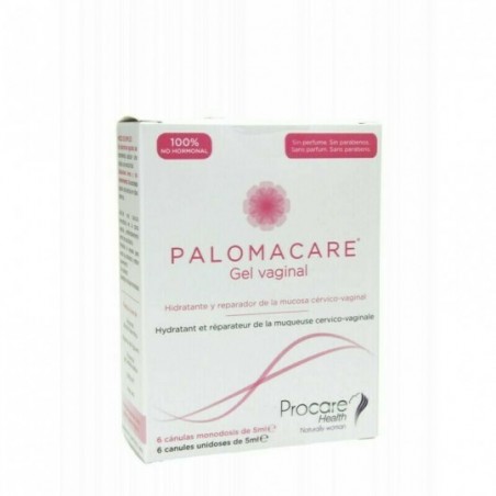 Comprar PALOMACARE GEL VAGINAL MONODOSIS 6 CANULAS 5 ML