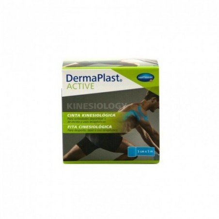 Comprar CINTA KINESIOLOGICA DERMAPLAST ACTIVE COLOR AZUL