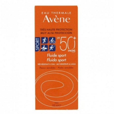 Comprar AVÈNE FLUIDO SPORT MUY ALTA PROTECCION SPF 50+ 100 ML