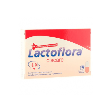 Comprar LACTOFLORA CISCARE 15 CAPSULAS