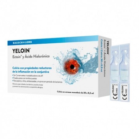 Comprar YELOIN COLIRIO ANTIINFLAMATORIO MONODOSIS 30X0.5ML