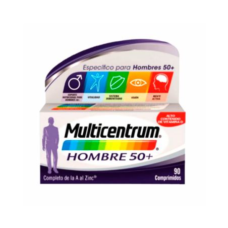 Comprar MULTICENTRUM HOMBRE 50 90 COMPRIMIDOS