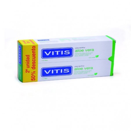 Comprar VITIS ALOE VERA PASTA DENTÍFRICA 2 x 150 ML