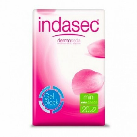 Comprar INDASEC MINI COMPRESA PERDIDAS LEVES 22 ABSORB