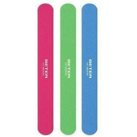 Comprar LIMA DE UÑAS BETER FIBRA VIDRIO FOSFORESCENTE 17,5 CM 180