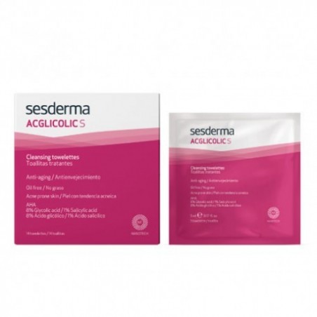 Comprar SESDERMA ACGLICOLIC S TOALLITAS TRATANTES 14 UNIDADES