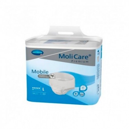 Comprar MOLICARE PREMIUM MOBILE 6 GOTAS TALLA L 14 UNIDADES