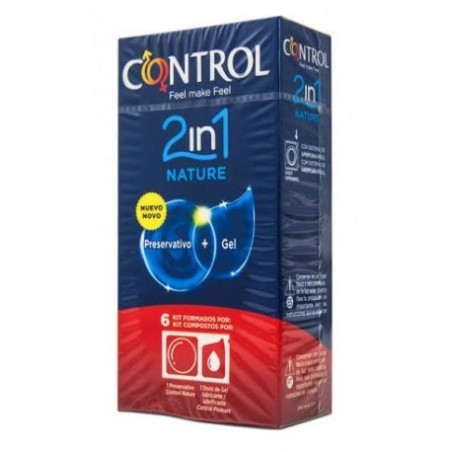 Comprar CONTROL 2 EN 1 NATURE PRESERVATIVOS + GEL 6 KIT