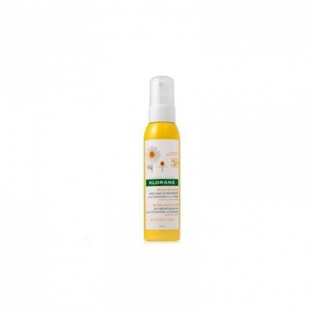 Comprar KLORANE SPRAY CUIDADO SOLAR ACLARADOR A LA CAMOMILA Y MIEL 125 ML