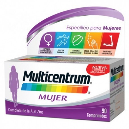 Comprar MULTICENTRUM MUJER 90 COMPRIMIDOS