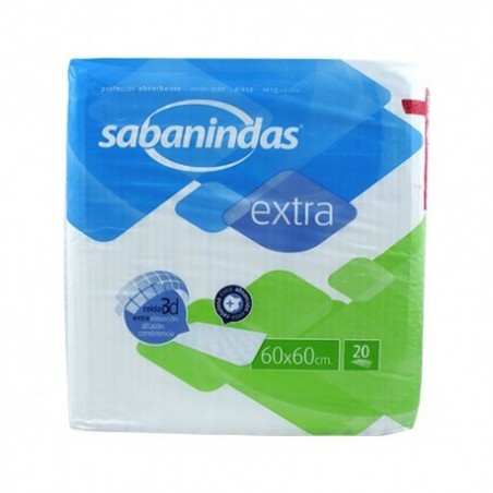 Comprar SABANINDAS 60 X60 20 UNIDADES MD INDAS