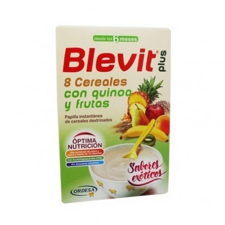 Comprar BLEVIT PLUS 8 CEREALES CON QUINOA Y FRUTAS 300G