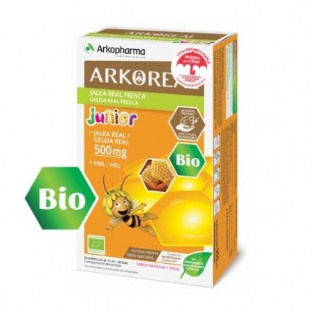 Comprar ARKOREAL JALEA JUNIOR 500 MG 20 AMPOLLAS