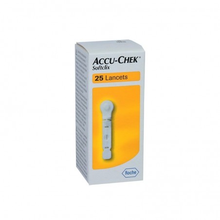 Comprar ACCU-CHEK SOFTCLIX LANCETAS 25 UDS