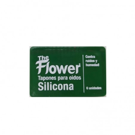 Comprar THE FLOWER TAPONES PARA OIDOS DE SILICONA 6 UNIDADES