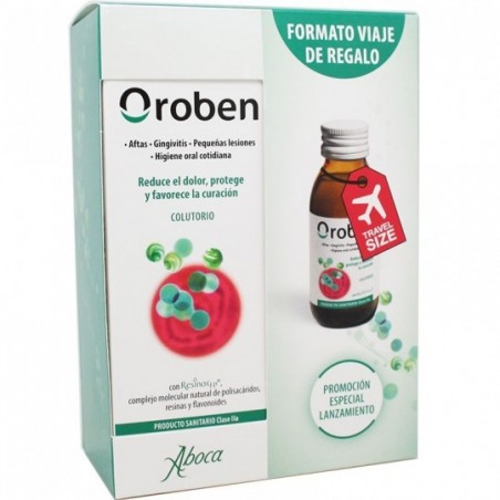 Comprar OROBEN COLUTORIO 150 ML + REGALO FORMATO VIAJE 75 ML