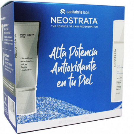 Comprar NEOSTRATA PACK SKIN ACTIVE MATRIX SUPPORT CREMA SPF 30 + RESURFACE ALTA POTENCIA R SÉRUM GEL