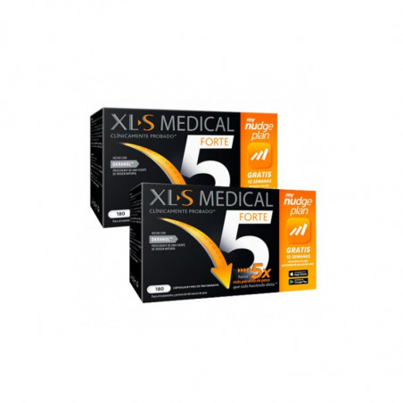 Comprar XLS MEDICAL FORTE 5 NUDGE DUPLO 2 X 180 CÁPSULAS