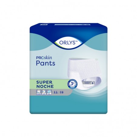 Comprar ORLYS PROSKIN PANTS SUPER NOCHE TALLA PEQUEÑA 40 UNIDADES al mejor precio en Farmacia4Estaciones, tu farmacia online Comprar ORLYS PROSKIN PANTS SUPER NOCHE TALLA PEQUEÑA 40 UNIDADES