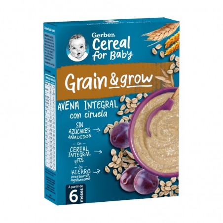 Comprar gerber papilla avena integral con ciruela 250 g al mejor precio en Farmacia4Estaciones, tu farmacia online Comprar gerber papilla avena integral con ciruela 250 g