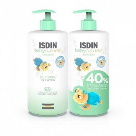 Comprar ISDIN BABY NATURALS NUTRAISDIN DUPLO GEL CHAMPÚ 2 X 750 ML