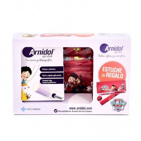 Comprar ARNIDOL GEL STICK 15 ML + REGALO ESTUCHE PAW PATROL