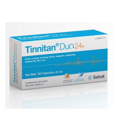 Comprar TINNITAN DUO 24 HORAS 60 CÁPSULAS