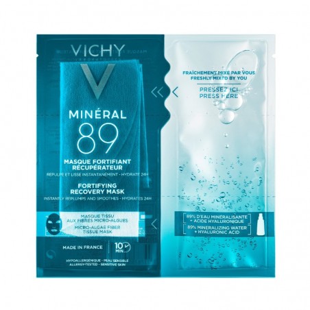 Comprar VICHY MINÉRAL 89 MASCARILLA FORTIFICANTE & RECONSTITUYENTE 1 UNIDAD