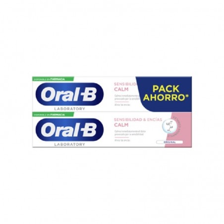 Comprar ORAL-B PACK AHORRO PASTA DENTAL SENSIBILIDAD & ENCÍAS CALM 2 X 100 ML