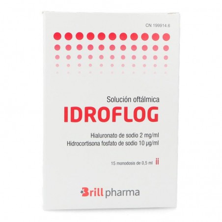 Comprar IDROFLOG SOLUCIÓN OFTÁLMICA 15 MONODOSIS