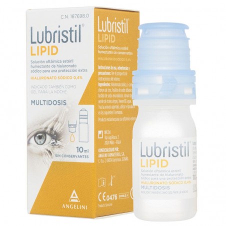 Comprar LUBRISTIL LIPID SOLUCION OFTALMICA HUMECTANTE 10 ML